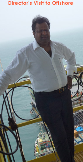 Director's Visit to Offshore